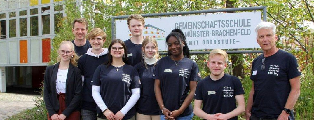 Schüler fühlten den Kandidaten in Neumünster auf den Zahn